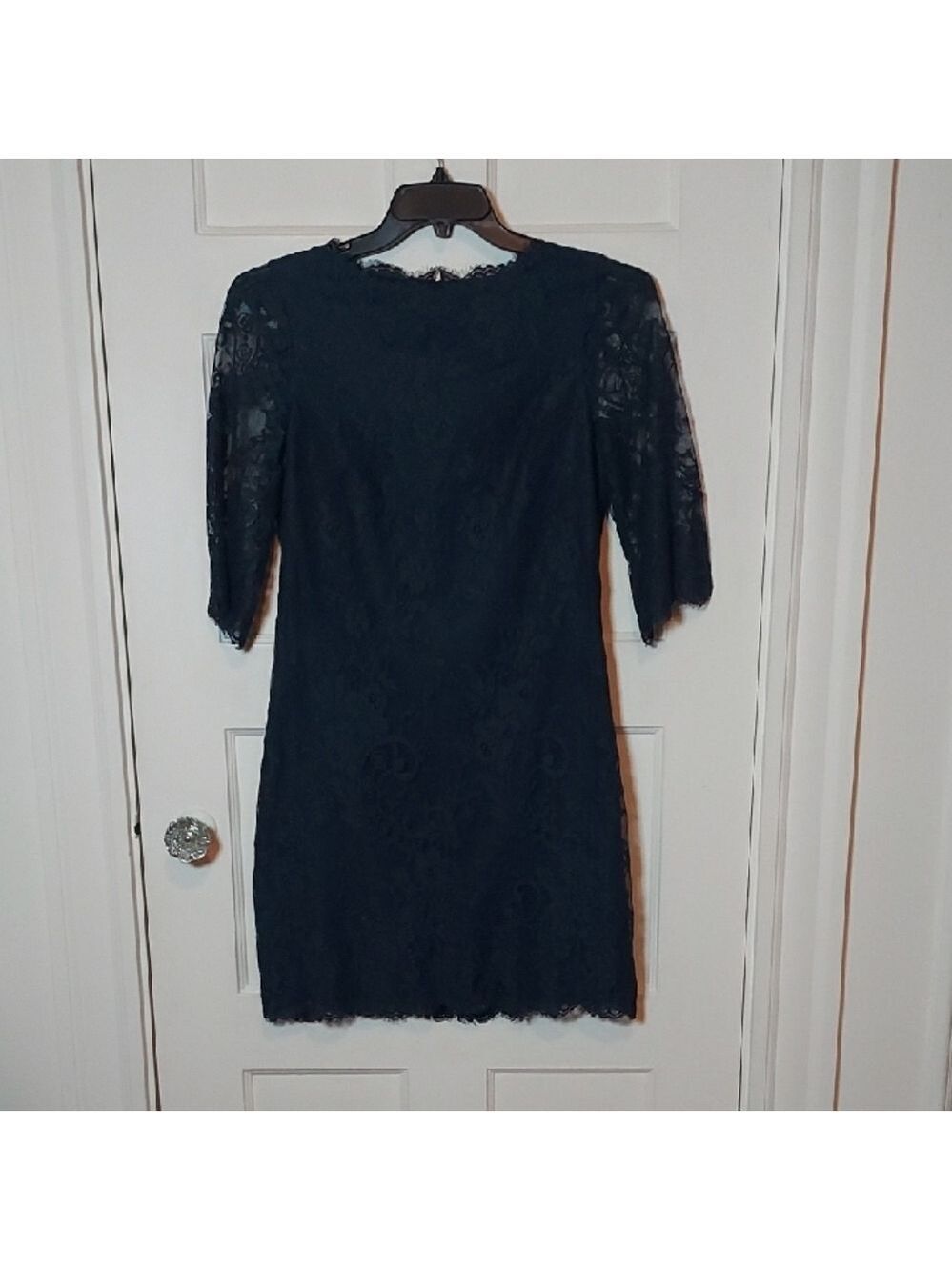 Ted Baker London Navy Lace Mini Dress Small